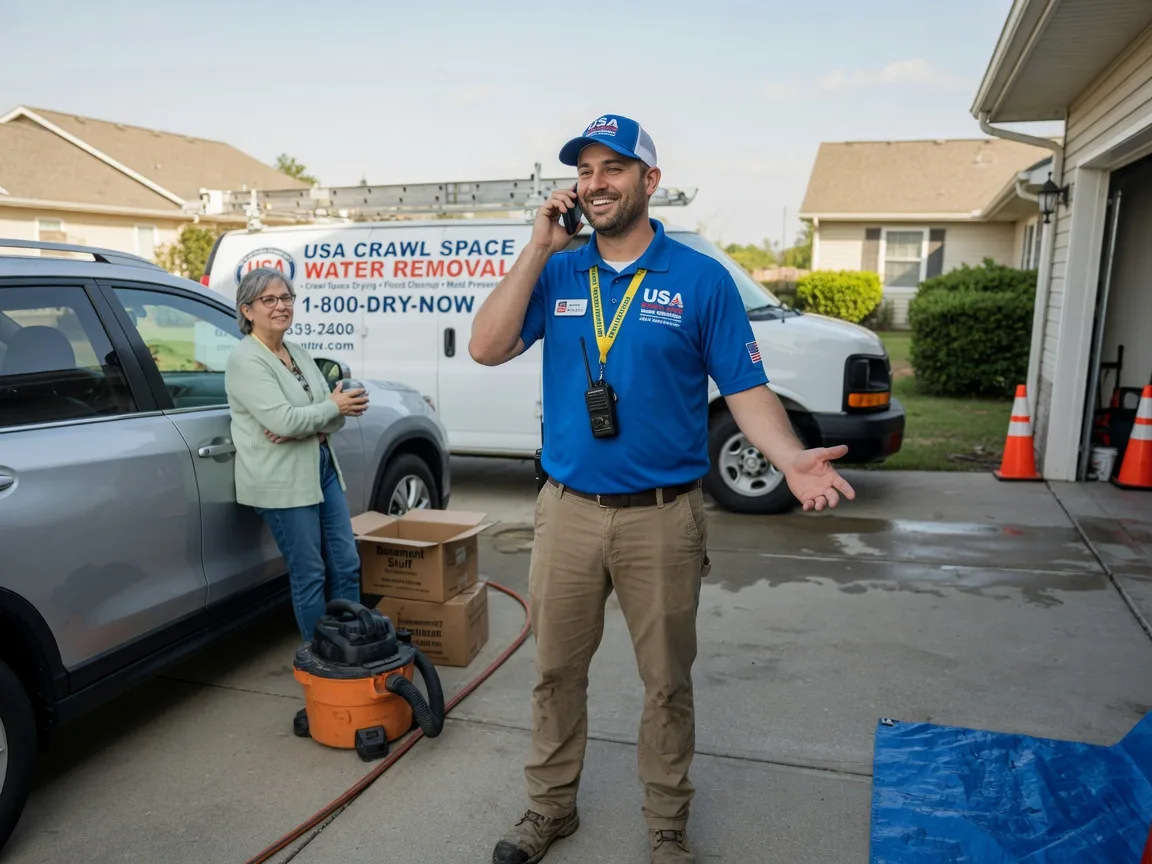 Crawl Space Water Removal Sperry, OK FAQs